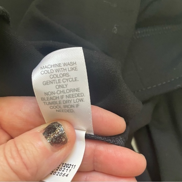 J. Jill Wearever Collection Pants Forward-Seam Slim Ankle Black Pull On XS - Picture 12 of 13